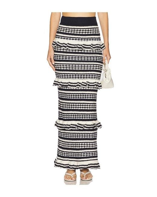 Tularosa Black Kaely Maxi Skirt