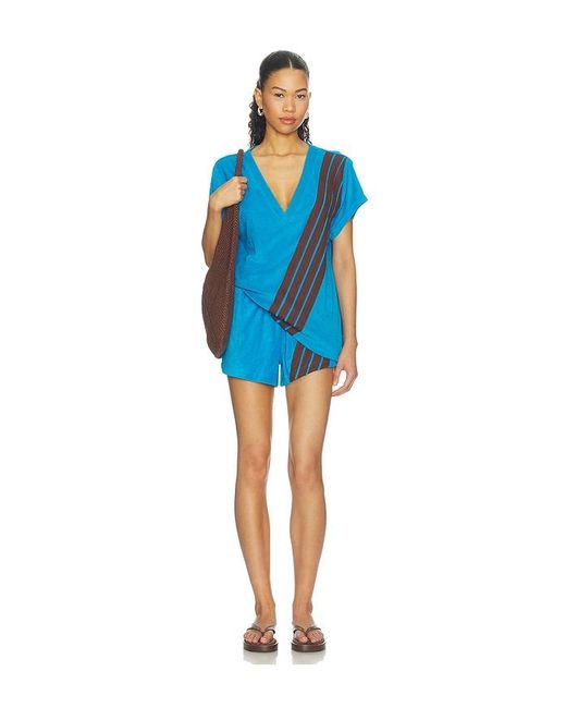Araminta James Blue Tropiques Terry Short