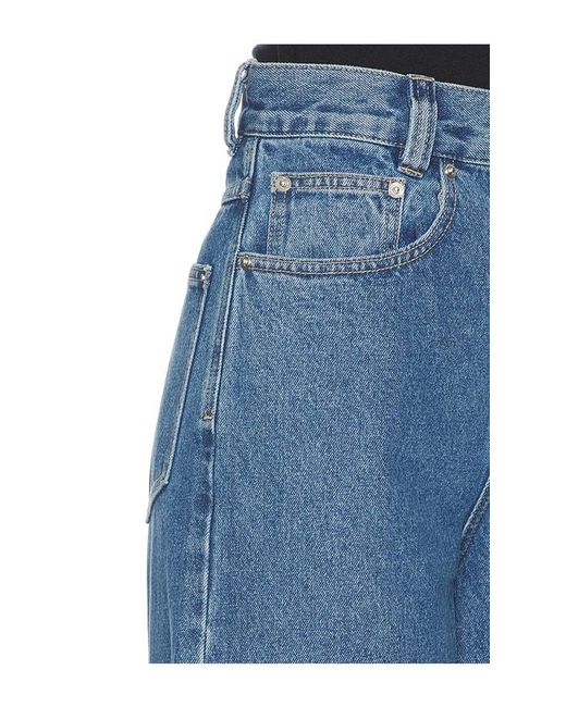 Nakedvice Blue The Turner Wide Leg Jean