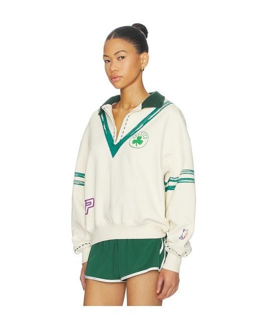 DANNIJOPRO Green The Letterman Pullover