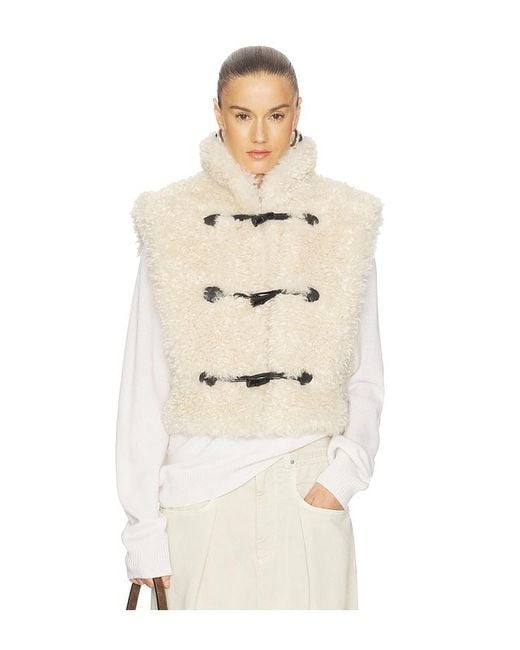 Isabel Marant Natural Alisa Vest