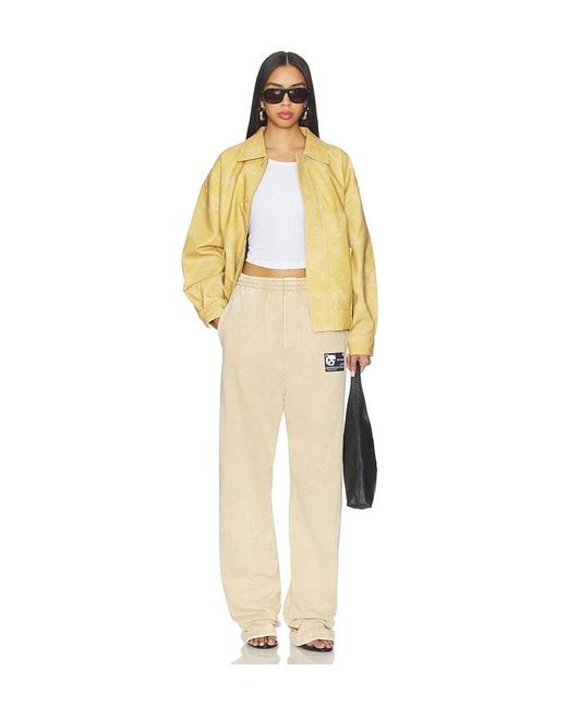 we11done Natural Teddy Id Jersey Pant