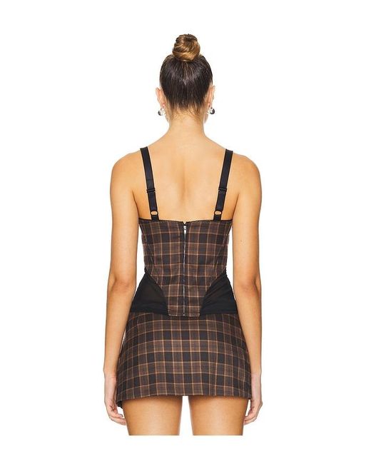 Miaou Black Marguerite Corset