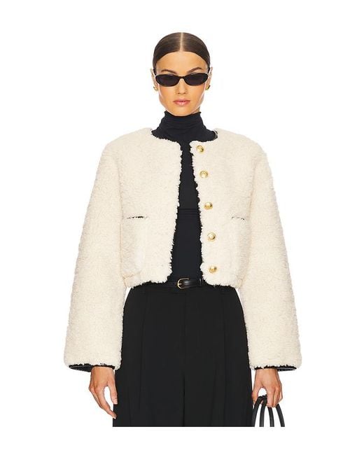 L'academie Natural 'Academie Pauchet Reversible Faux Sherpa Jacket