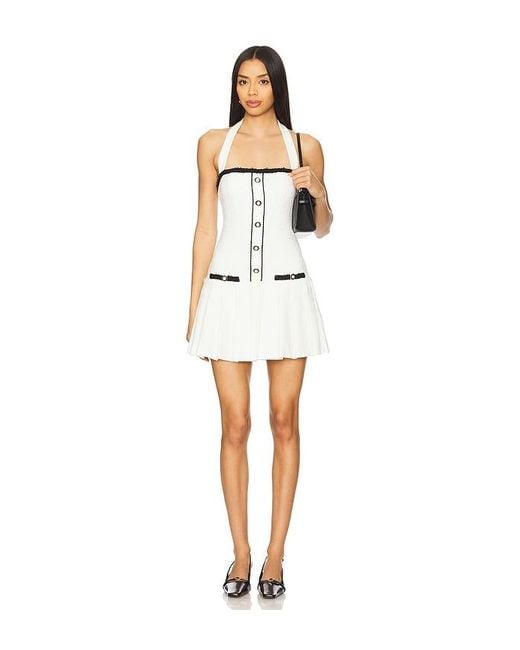 MAJORELLE Ilona ドレス White