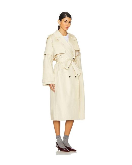 AllSaints Natural Clyde Trench