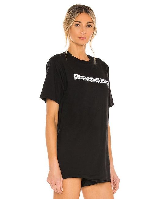 DEPARTURE Black Absofuckinglutley Tee