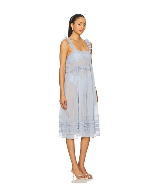 Free People Moon Phase ミディ丈ドレス White