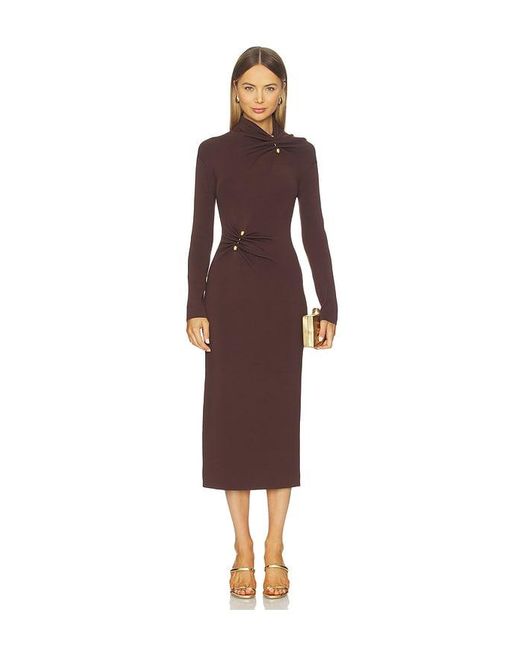 Cult Gaia Purple Vera Dress