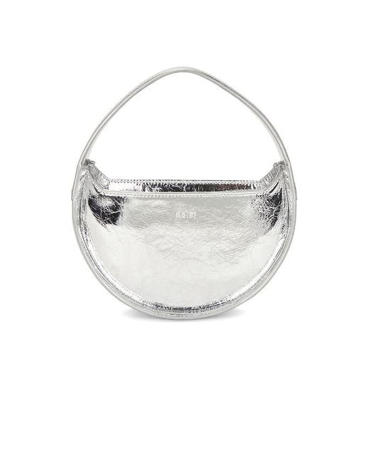 Acler White Baby Birch Bag