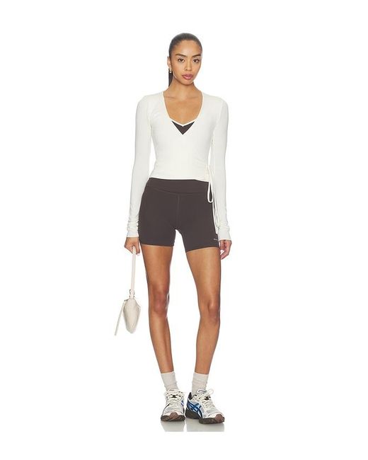P.E Nation Blue Stellar 5 Inch Biker Short
