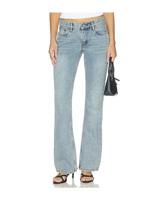 Still Here Blue Tomorrow Low Rise Skinny Bootcut Jeans