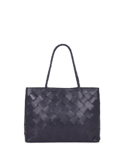 Bembien Blue Gabrielle Grande Weave Bag