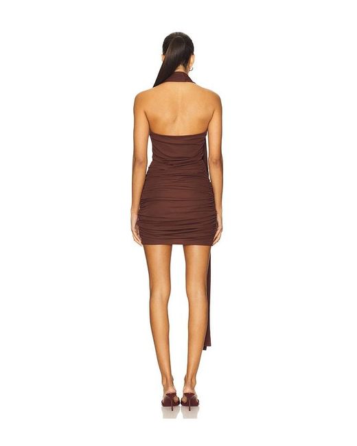 Nbd Brown The Lisha Mini Dress