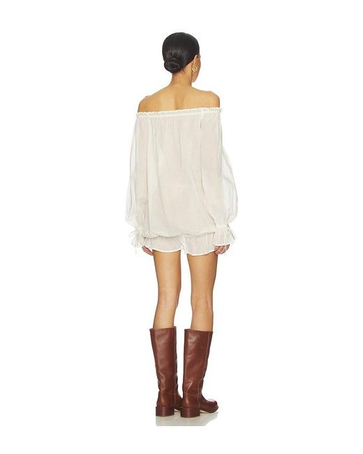Tularosa White Hesper Mini Dress