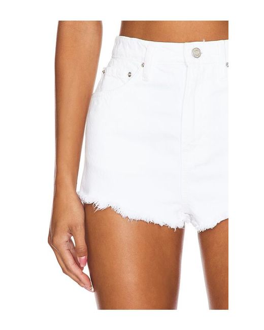 GRLFRND White Kyla Hot Short