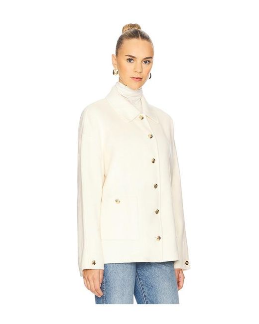 Anine Bing White Luca Jacket