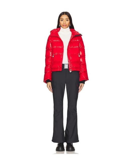 Perfect Moment Red Polar Flare Jacket