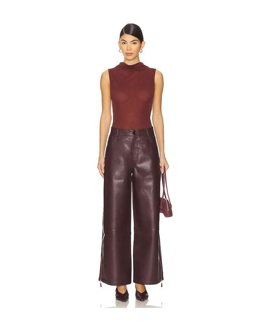 OSIS STUDIO Brown Norma Pant