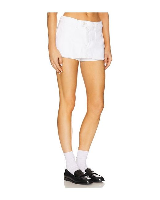Free People White Galivanting Skort