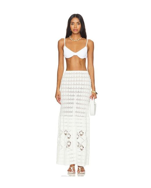 Tularosa White Jagger Skirt