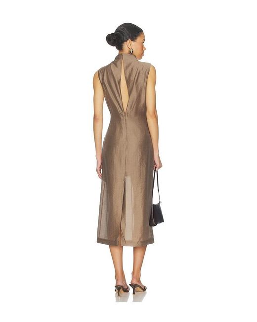 L'academie Natural 'Academie Harmi Midi Dress