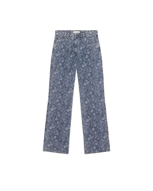 Honor The Gift Blue Washed 5 Pocket Pant for men