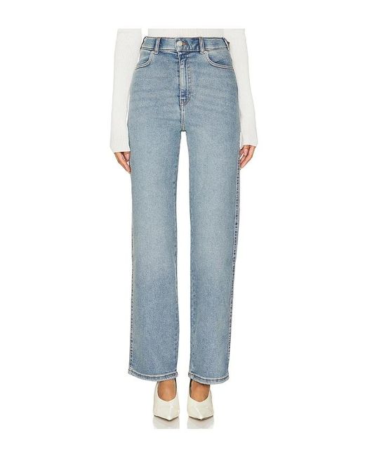 Dr. Denim Blue Moxy Straight Jeans