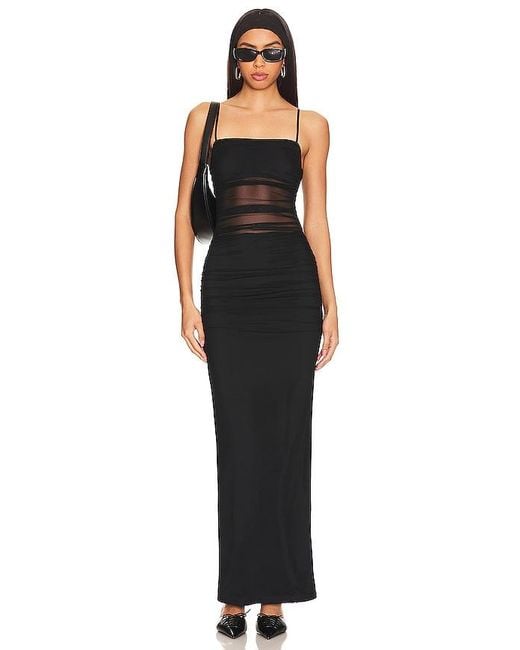 superdown Black Celeste Maxi Dress