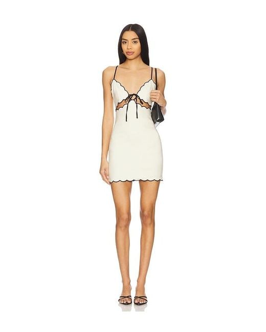 Tularosa White Tashi Mini Dress