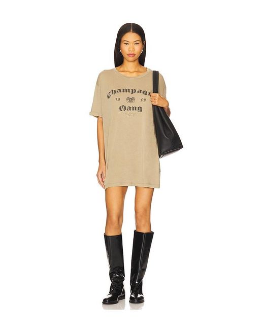 The Laundry Room Champagne Gang グラフィックTシャツ Natural