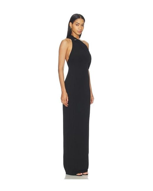 Misha Black The Camden Dry Jersey Maxi Dress