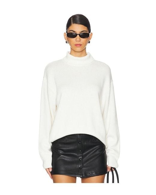 House of Harlow 1960 White X Revolve Clementina Turtleneck