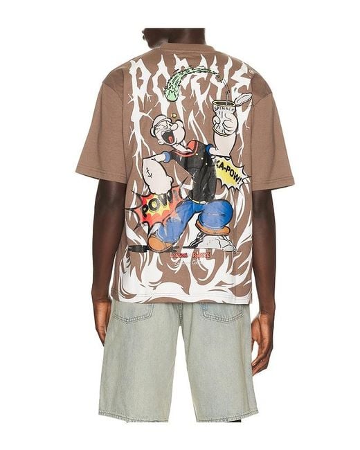 Reason Blue Popeye Tee for men