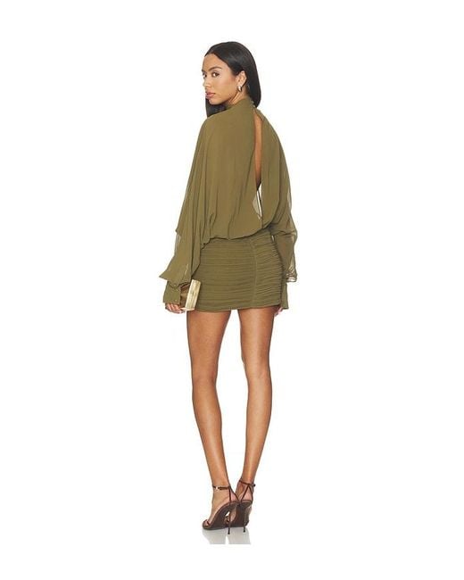 SER.O.YA Green Minette Mini Dress