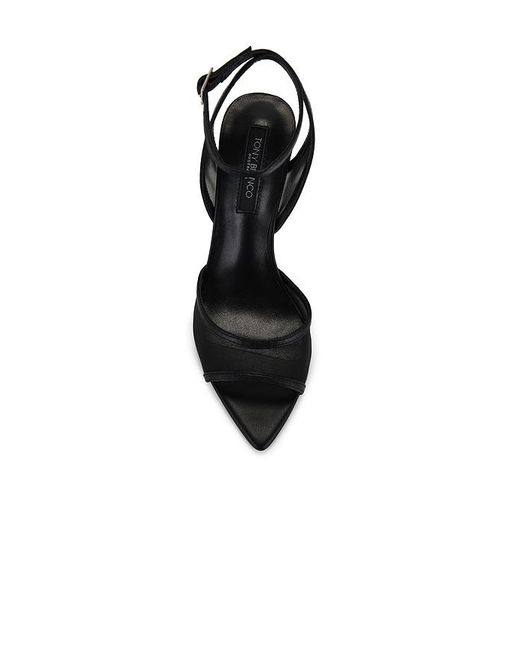 Tony Bianco Black Miley Sandal
