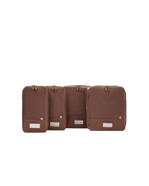 BEIS Brown The Compression Packing Cubes 4pc