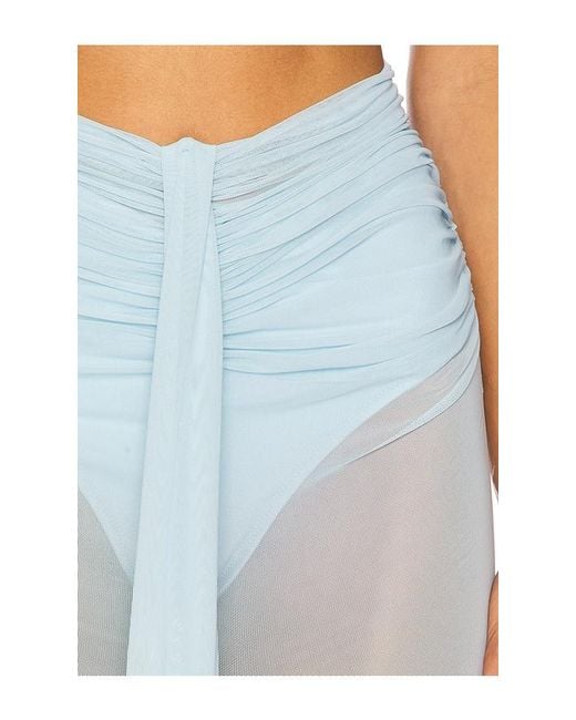 Shani Shemer Blue Isannah Maxi Skirt