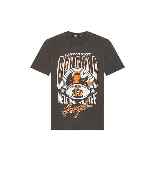 Junk Food Gray Bengals City Edition Vintage Tee for men