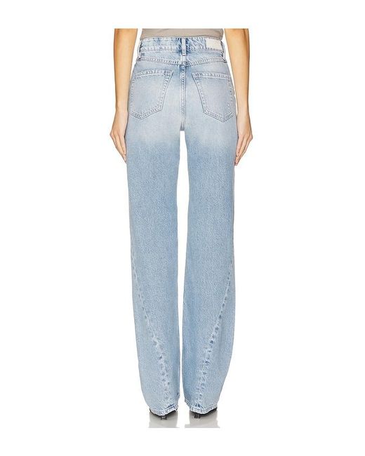 ICON DENIM Blue Annie Straight Leg Jeans