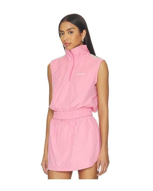 Gold Hinge Pink Active Ease Half Zip