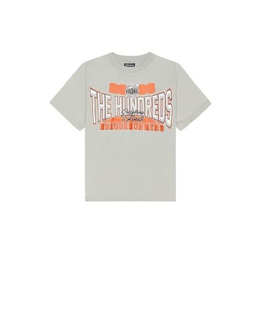 The Hundreds White Finite Champs Tee for men