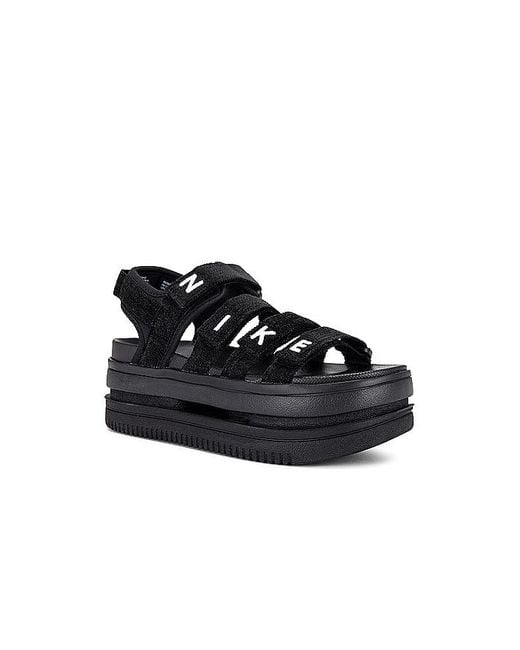 Nike Black Icon Classic Sandal