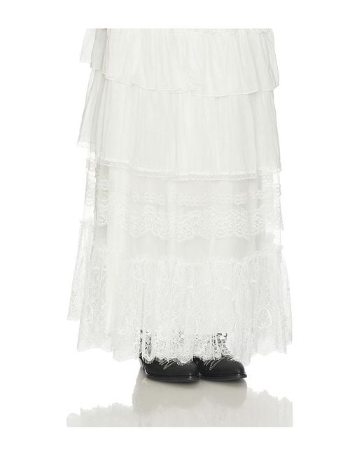 Aniye By White Carmen Long Skirt
