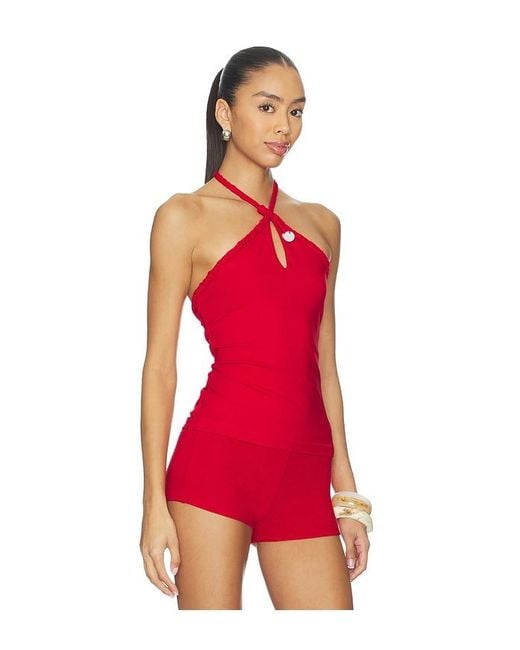 geel Red Carly Top