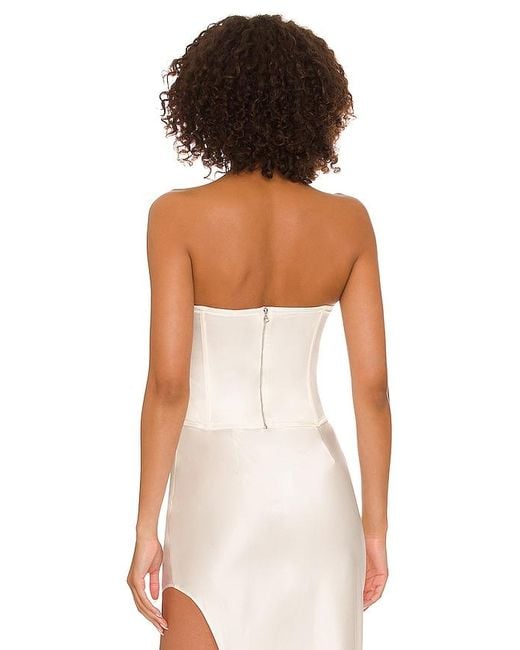 Fleur du Mal White Hamptons Bustier