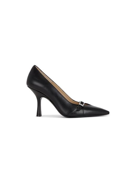 Stuart Weitzman Black Georgie Pump 85