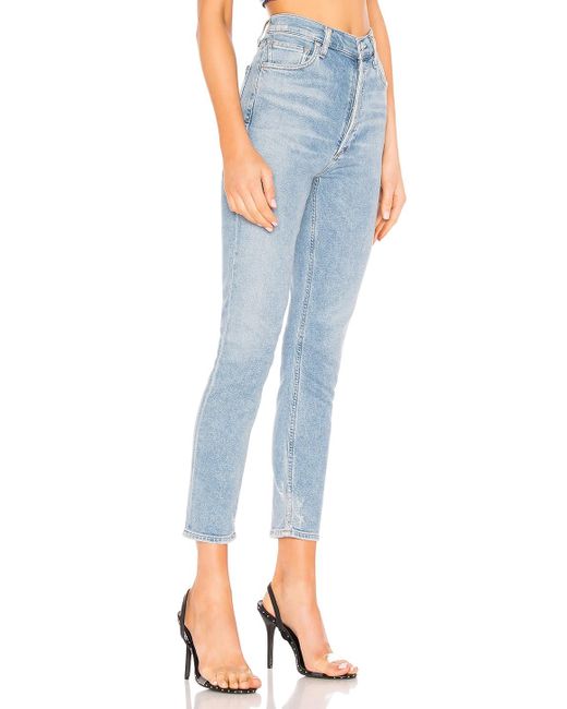 Agolde Cotton Nico High Rise Slim Fit 