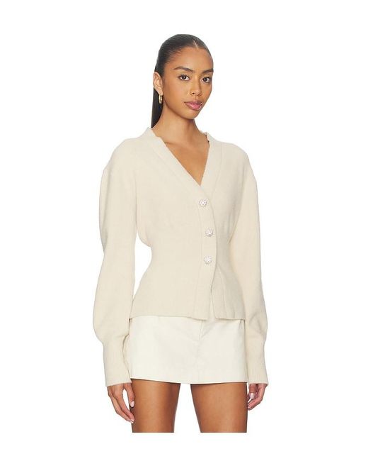 MAJORELLE Natural Alden Cardigan