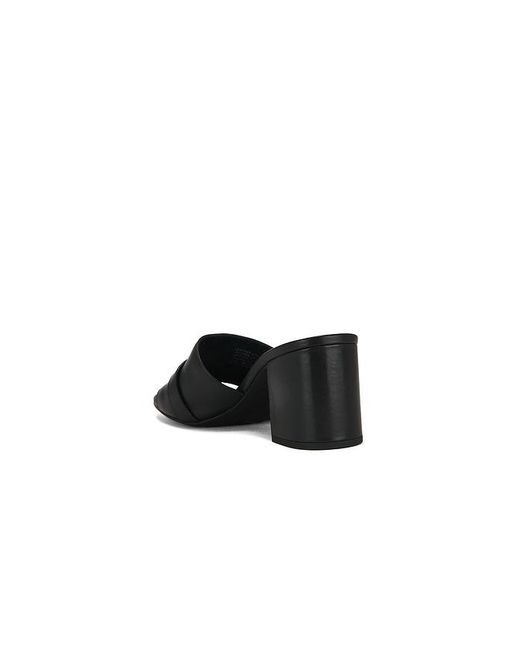 Tory Burch Black Leelee Heeled Mule